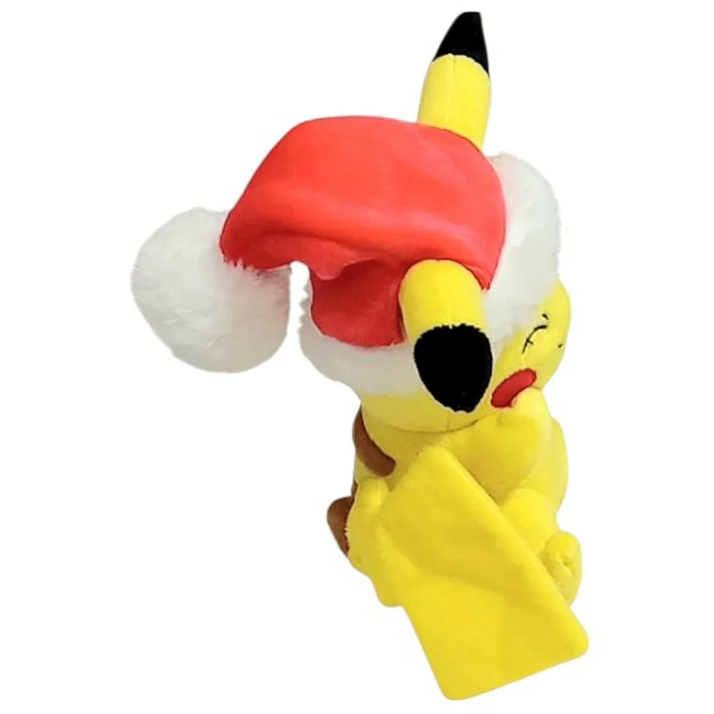 Pokemon Holiday Pikachu in Santa Hat Plush Toy 8
